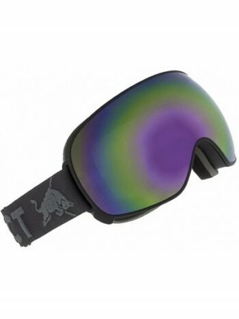 Red Bull Skibrille Magnetron purple, leichte Skibrille zum Skifahren, snowboarden, schlitteln