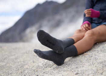 Merino-Socken für jede Gelegenheit – Classic Socks Liner von Woolpower – grau