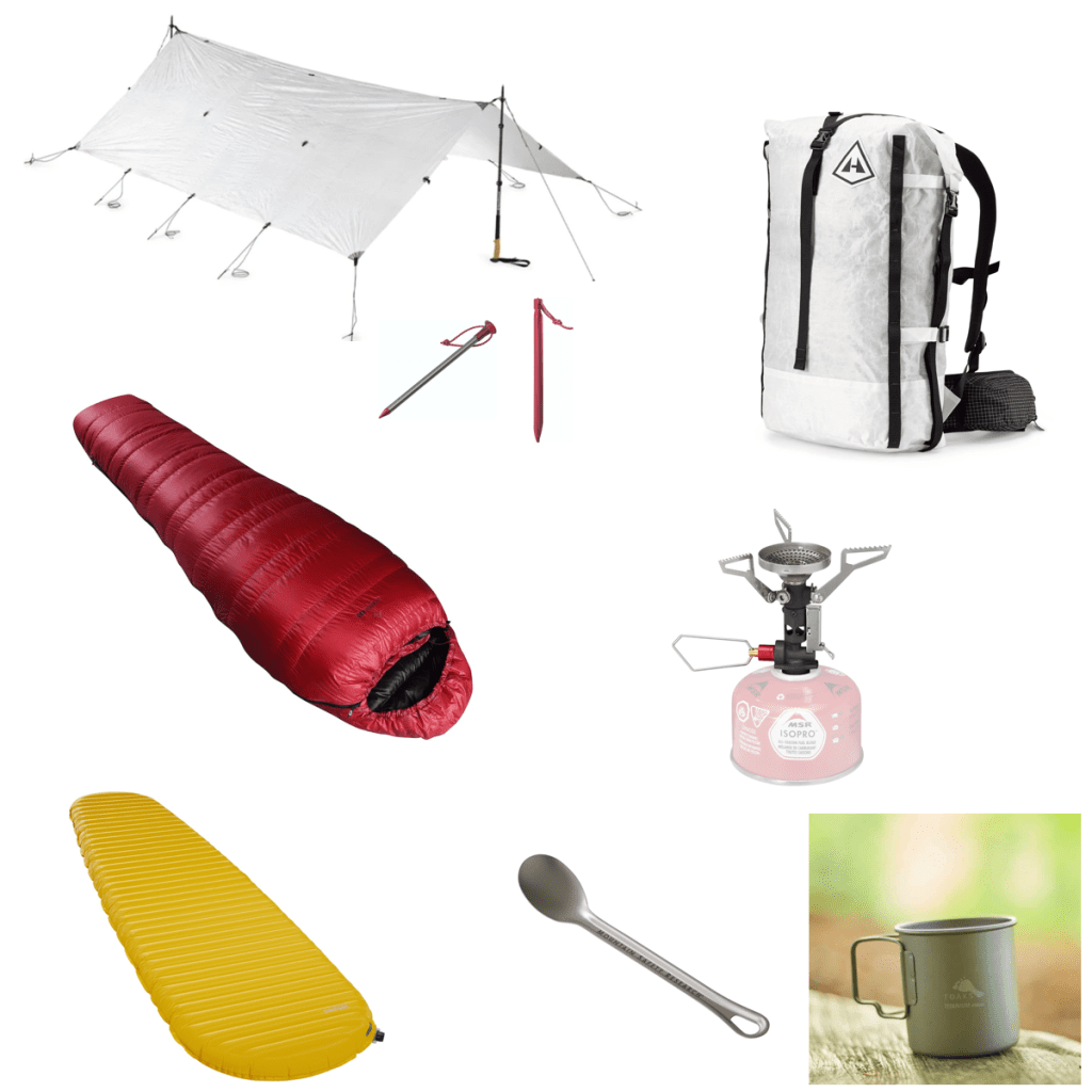 Ultralight Trekking | Minimalist Set (large)